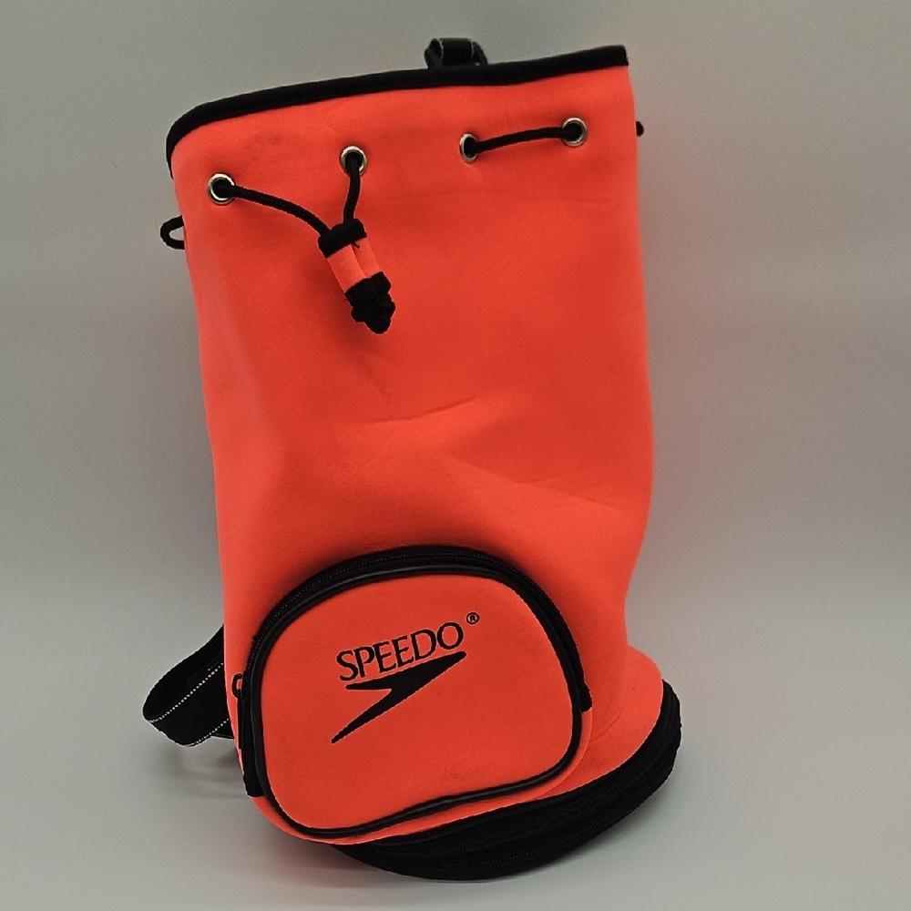 Speedo Bright Coral Pink Tone Duffel Bag Swim